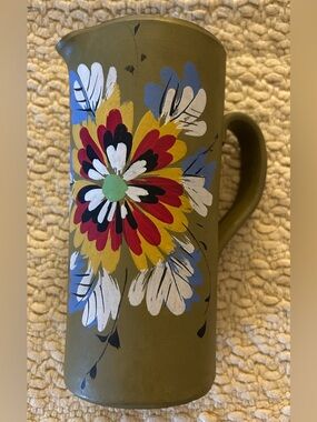 Hand Painted Pitcher